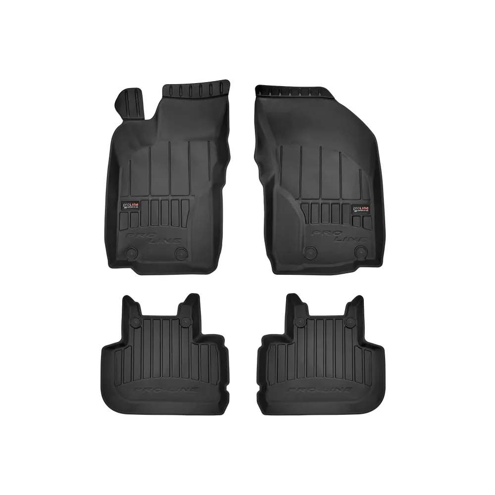 Gulvmatter Alfa Romeo 147 (2000-2010) – 3D Premium med sidekant | Frogum