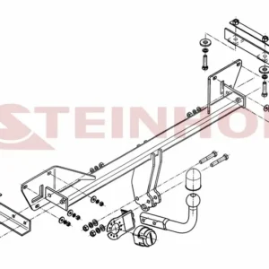 Tilhengerfeste Alfa Romeo Giulietta (2010-2020) – fastmontert | Steinhof