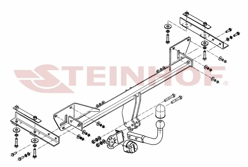 Tilhengerfeste Alfa Romeo Giulietta (2010-2020) – fastmontert | Steinhof
