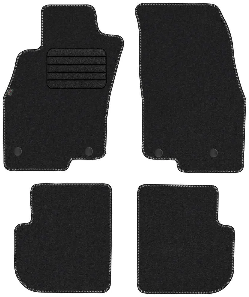 Stoffmatter Alfa Romeo Mito (2008-2018) – Premium Stoff - Textil