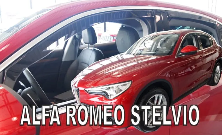 Vindavviser Alfa Romeo Stelvio (2016-2025) – PMMA Plexi | Heko