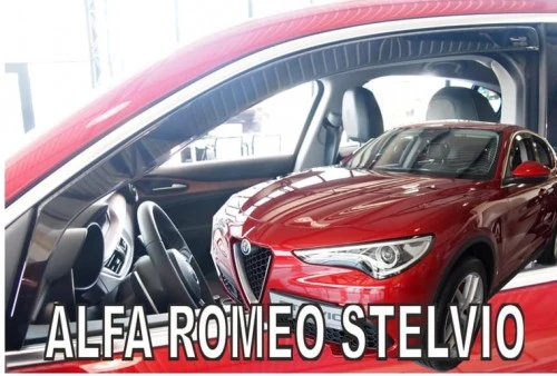 Vindavviser Alfa Romeo Stelvio (2016-2025) – PMMA Plexi | Heko