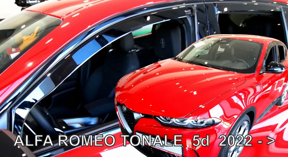 Vindavviser Alfa Romeo Tonale (2022-) – PMMA Plexiglass | Heko