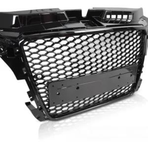 Grill Audi A3 8P (2008–2012) Sport Glossy Svart PDC - GRAU93