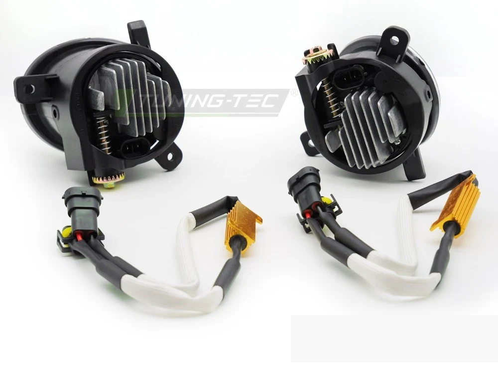 Takelys Audi A4 B8 08-15 - LED Svart