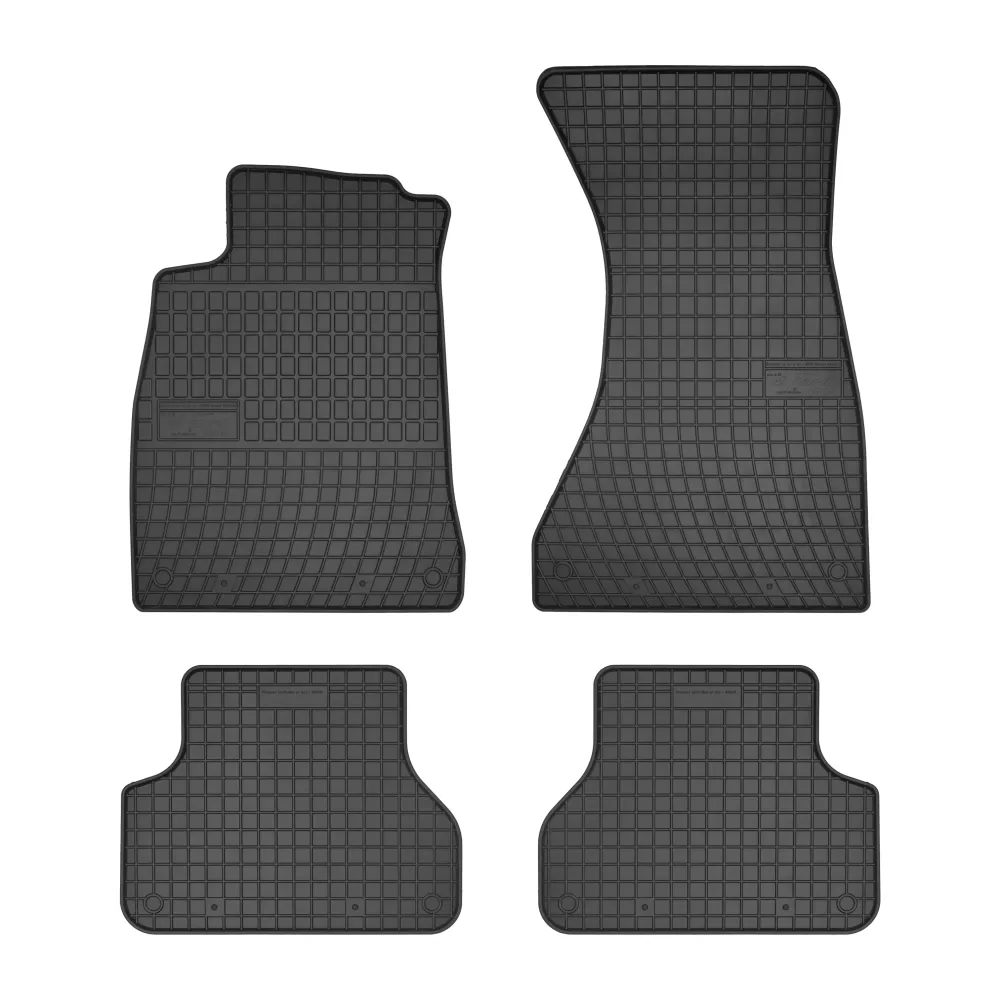 Gulvmatter Audi A4 B9 Avant / A4 Allroad B9 – med sidekant på 1 cm | Frogum