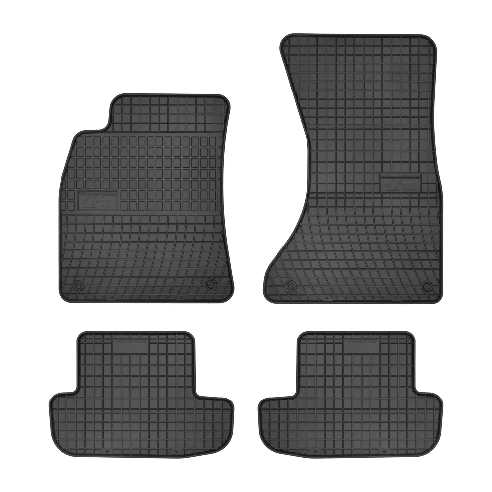 Gulvmatter Audi A5/S5 Coupe 8T (2007-2016) – med sidekant på 1 cm | Frogum