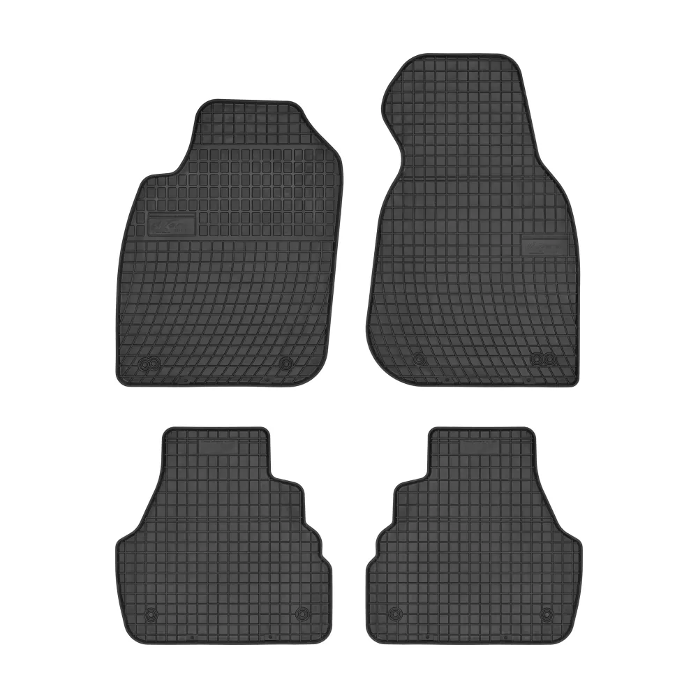 Gulvmatter Audi A6 C5 (1997-2004) – med sidekant på 1 cm | Frogum