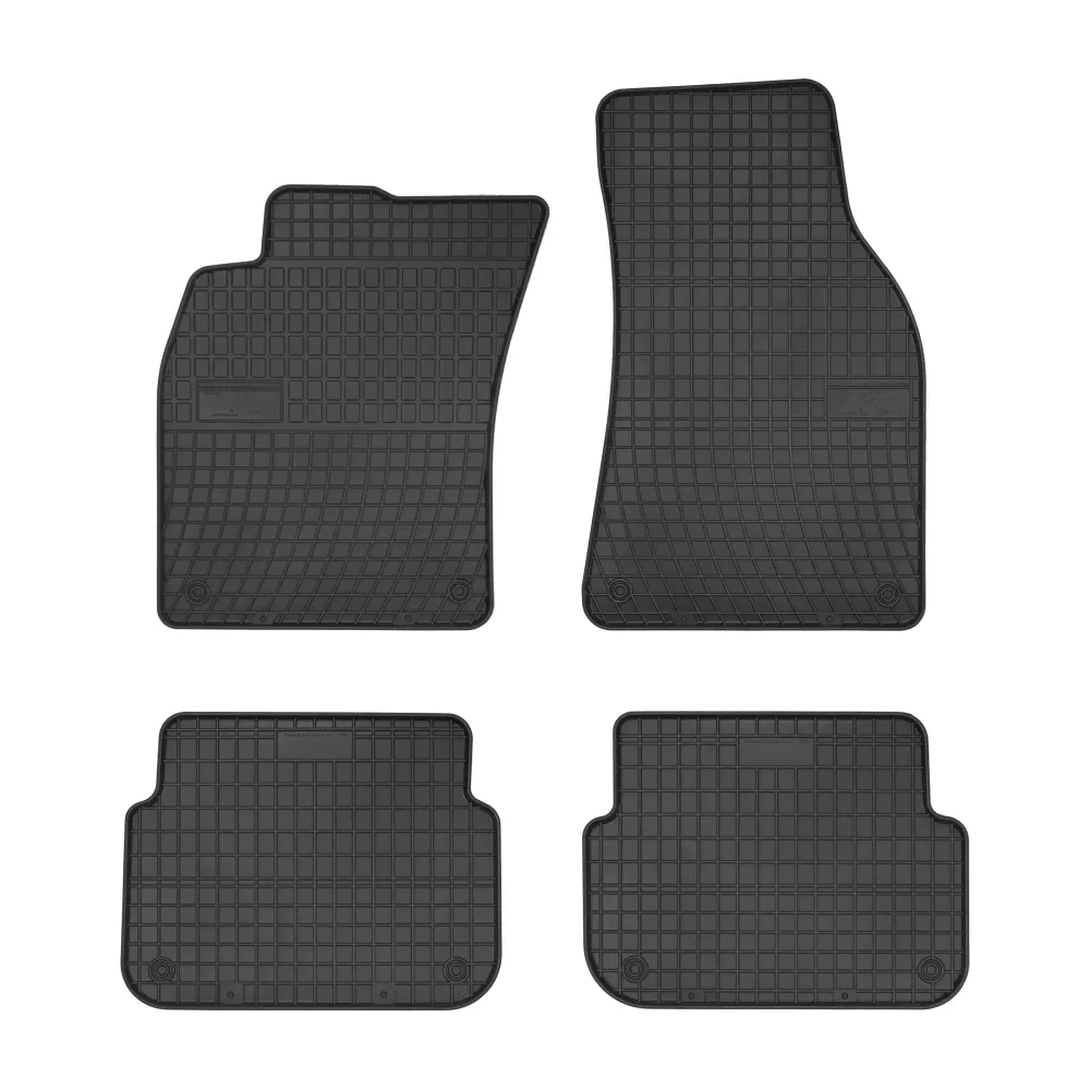 Gulvmatter Audi A6 C6 (2004-2011) – med sidekant på 1 cm | Frogum