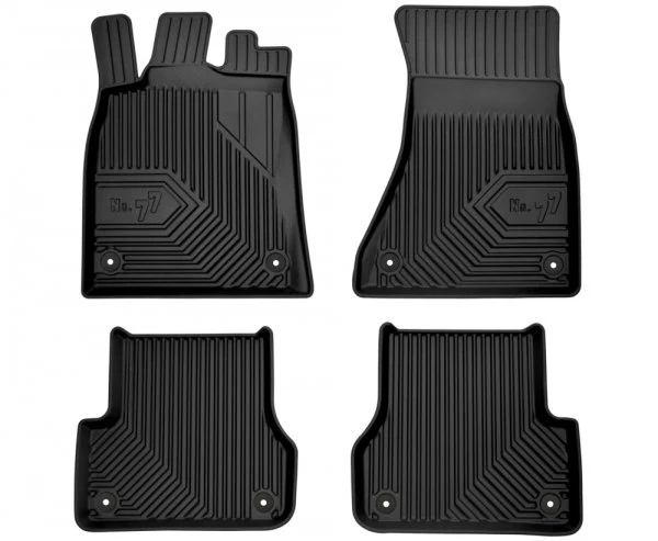 Gulvmatter Audi A6 C7 (2011-2018) – 3D Premium med sidekant | Frogum