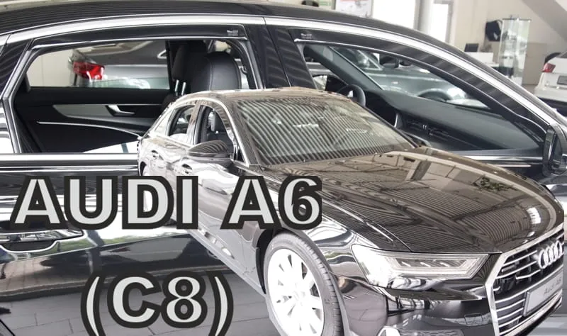 Vindavviser Audi A6 C8 Sedan (2018-) – PMMA Plexi | Heko