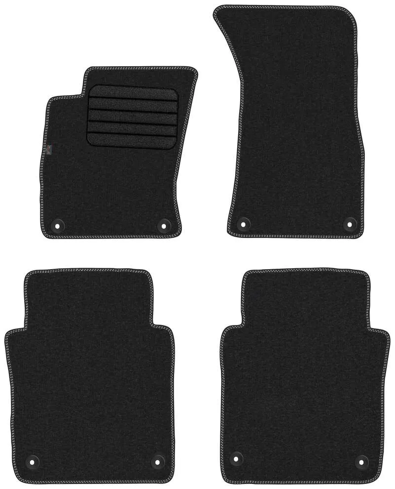 Stoffmatter Audi A8 D3 (2002-2009) – Premium Stoff - Textil