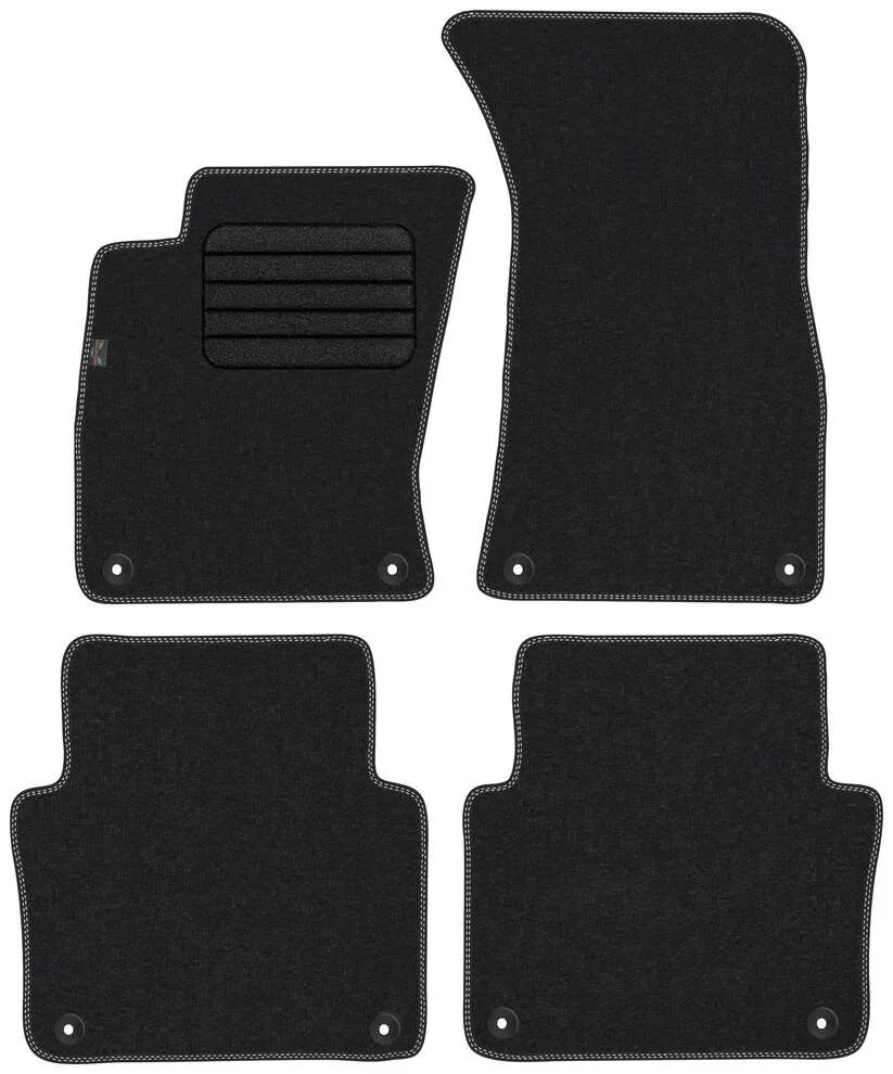 Stoffmatter Audi A8 D3 (2002-2009) – Premium Stoff - Textil