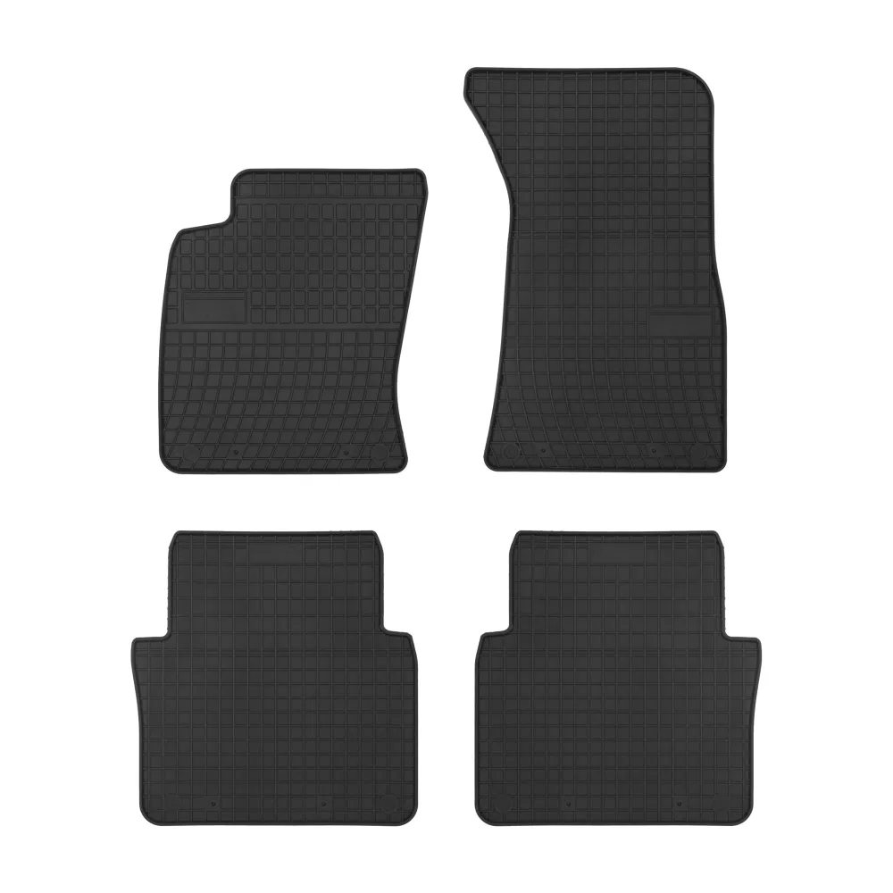 Gulvmatter Audi A8 D3 (2002-2009) – med sidekant på 1 cm | Frogum