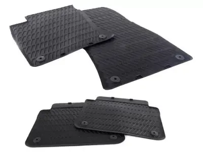 Gulvmatter Audi A8 D3 (2002-2009) – TPE Gummi | VAG OEM