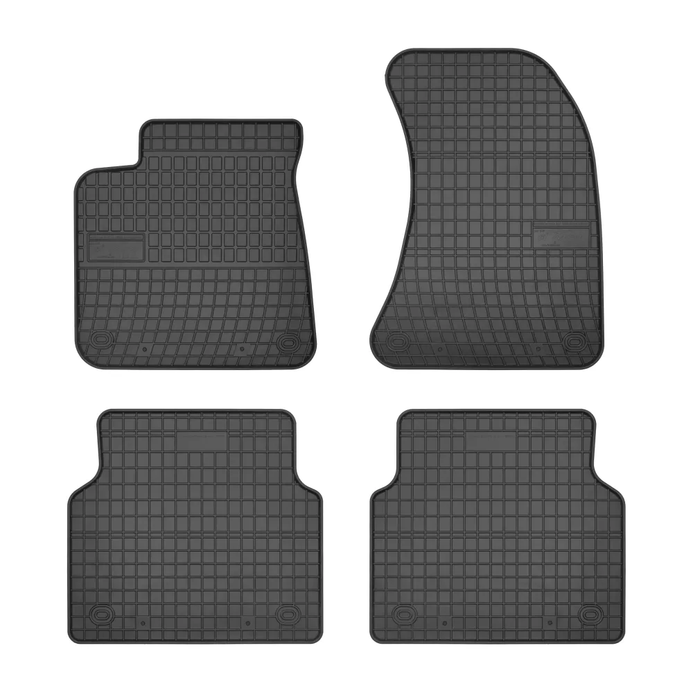 Gulvmatter Audi A8 D4 (2009-2017) – med sidekant på 1 cm | Frogum