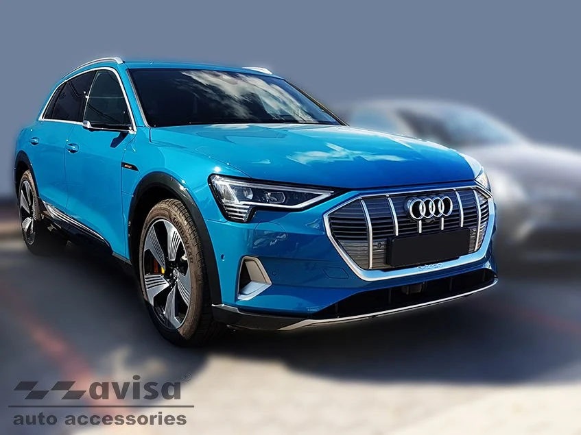 Bakfangerbeskytter Audi e-tron / Q8 e-tron (2018-2023) – rustfritt stål | Avisa