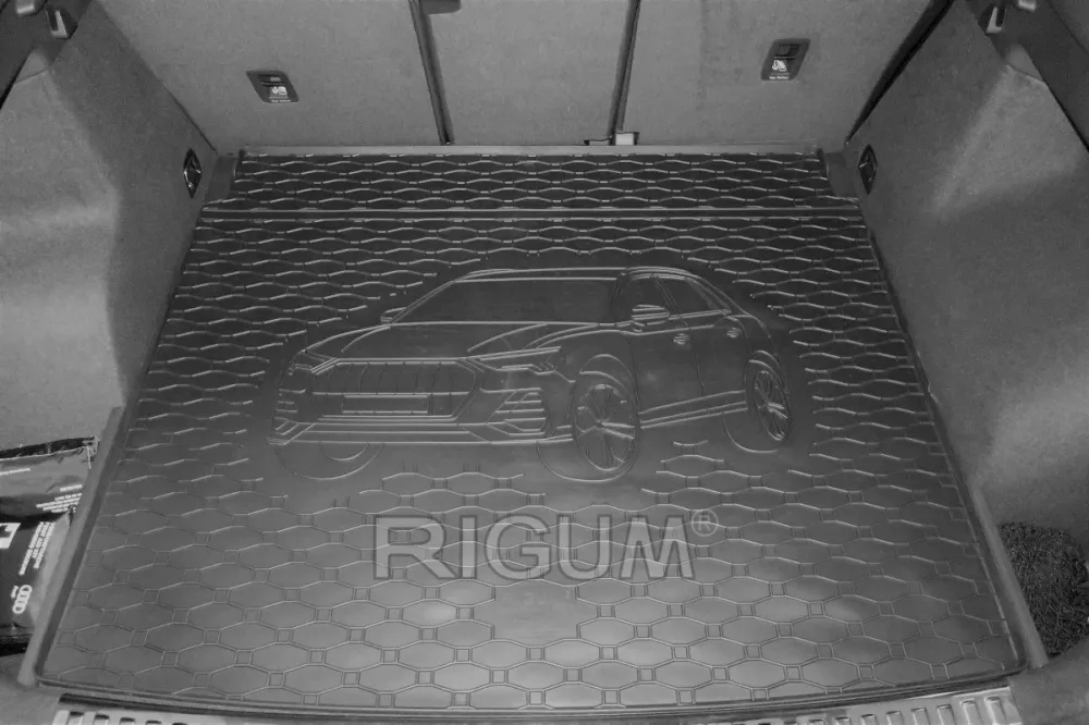Bagasjeromsmatte Audi Q3 / RS Q3 / Q3 Sportback F3 – Luktfrie Gummi | Rigum