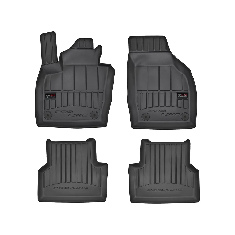 Gulvmatter Audi Q3 / RS Q3 8U – 3D Premium med sidekant | Frogum