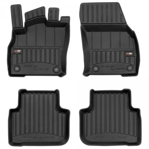 Gulvmatter Audi Q3 / RS Q3 / Q3 Sportback F3 – 3D Premium med sidekant | Frogum