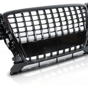 Grill Audi Q5 (2008–2012) Sport Glossy Svart - GRAU84