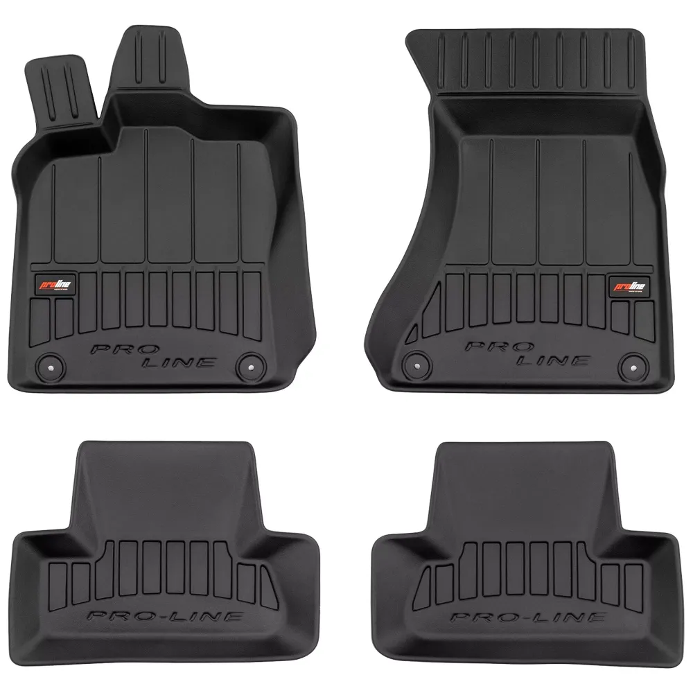Gulvmatter Audi Q5 8R (2008-2016) – 3D Premium med sidekant | Frogum