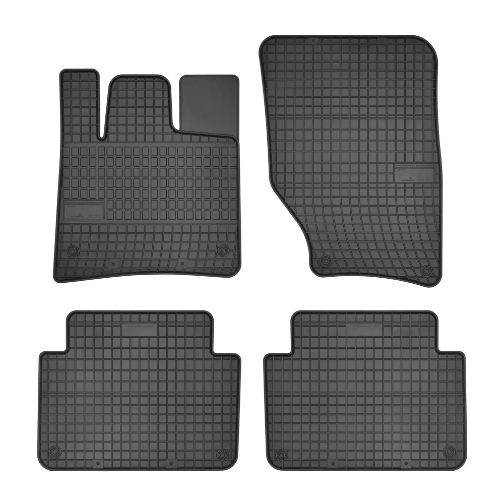 Gulvmatter Audi Q7 4L (2005-2015) – med sidekant på 1 cm | Frogum
