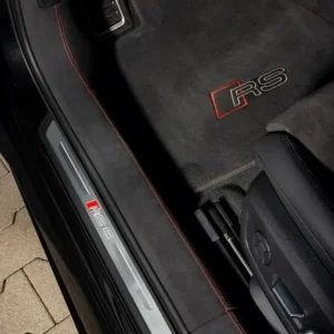 Stoffmatter Audi RS6 / RS7 / Genuine® Audi RS Premium Velour mats - sett 4 stk. – Stoff | VAG OEM