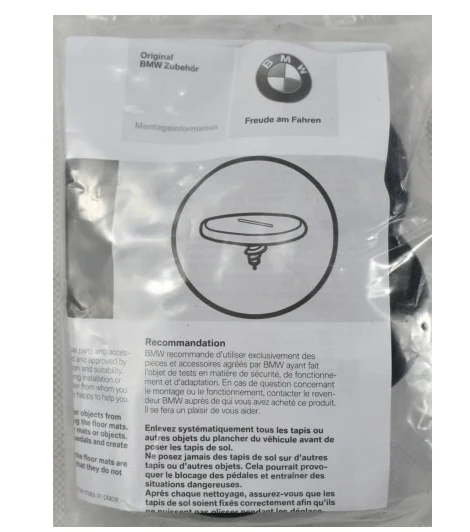 Gulvmatter Bmw 1 E81 / E87 / E82 / E88 – Gummi | BMW OEM