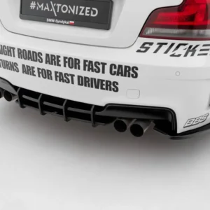 Diffuser BMW 1 M Coupe E82 2007-2013 V1