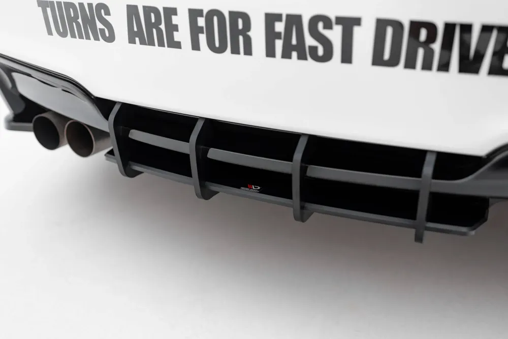 Diffuser BMW 1 M Coupe E82 2007-2013 V1