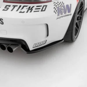 Sideflaps Bak BMW 1 M Coupe E82