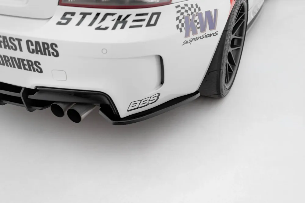 Sideflaps Bak BMW 1 M Coupe E82