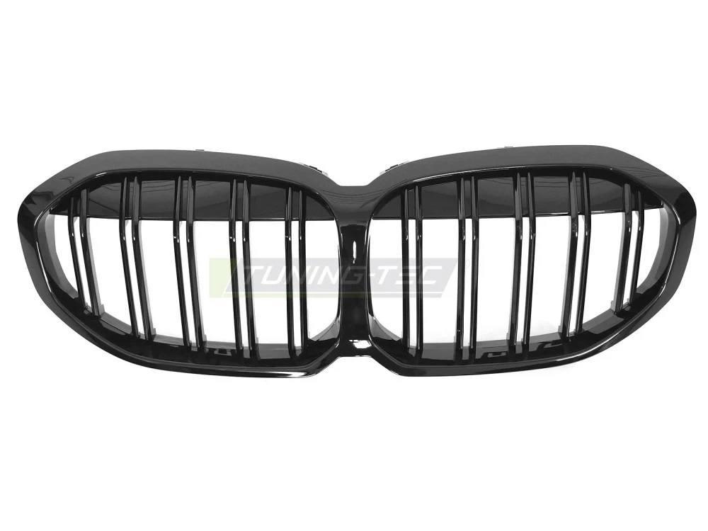 Grill BMW 1 Serie F40 19-24 - Sport Double Bar Glossy Black