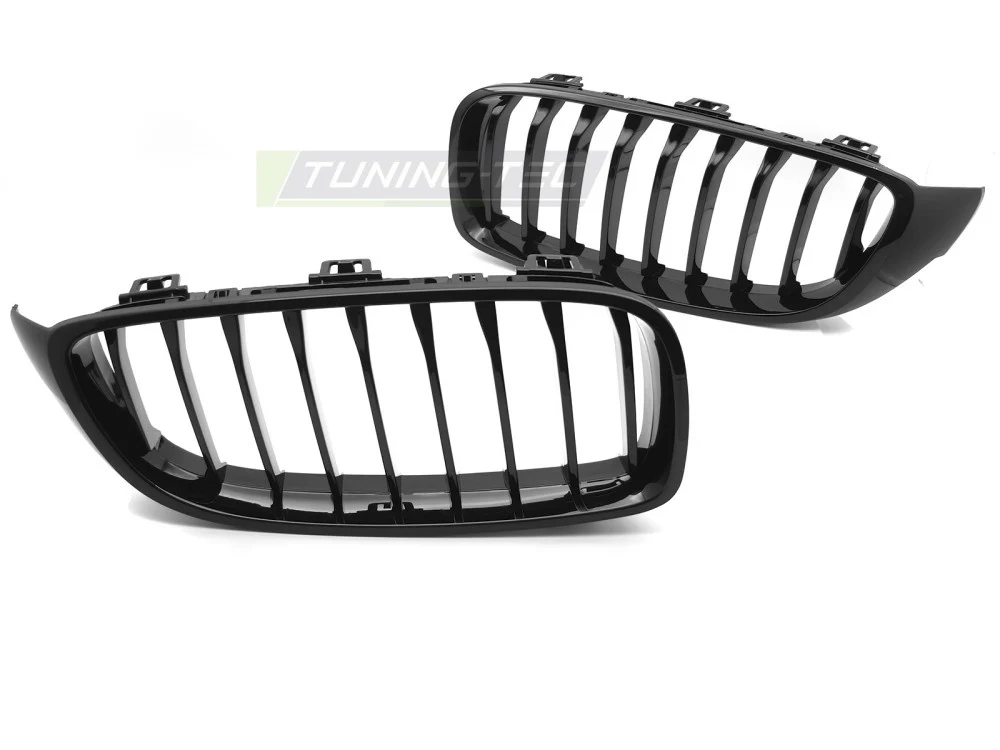 Grill BMW 2-serie F44 F45 F36 Blank Svart Glossy - GRBML4-F36