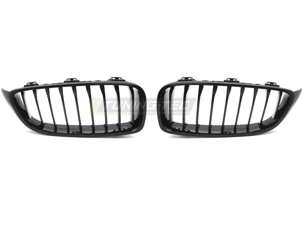 Grill BMW 2-serie F44 F45 F36 Blank Svart Glossy - GRBML4-F36