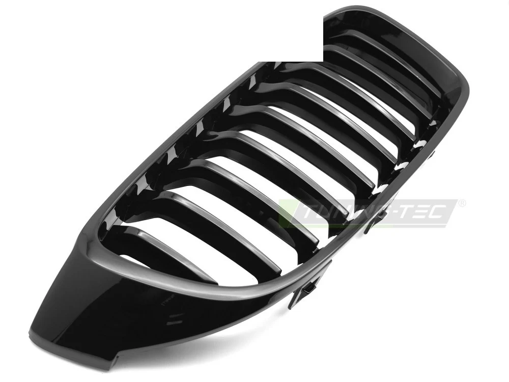 Grill BMW 2-serie F44 F45 F36 Blank Svart Glossy - GRBML4-F36