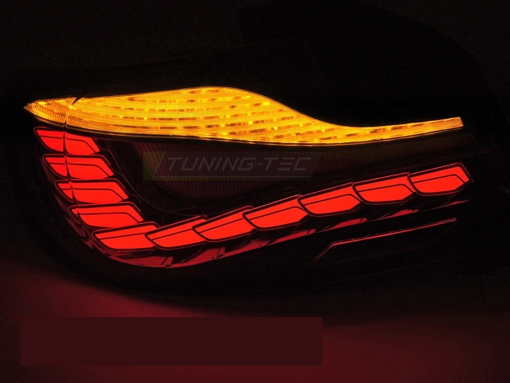 Baklykter BMW 2-Serie F22/F23/F87 (2014–2021) OLED Smoke - LDBML2