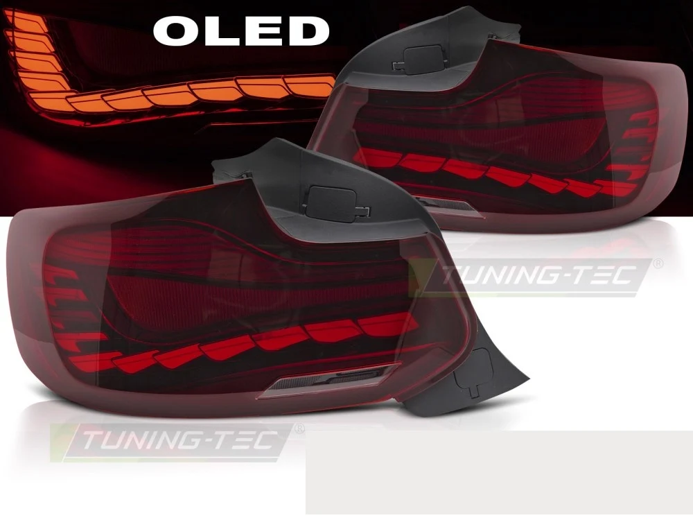 Baklykter BMW 2-Serie F22/F23/F87 (2014–2021) OLED LED Rød - LDBML1