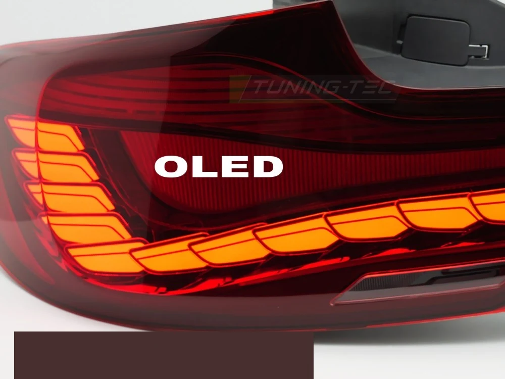 Baklykter BMW 2-Serie F22/F23/F87 (2014–2021) OLED LED Rød - LDBML1