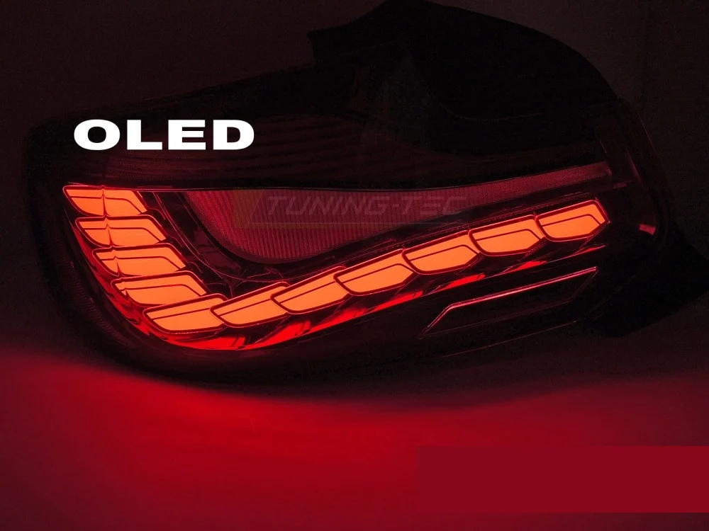 Baklykter BMW 2-Serie F22/F23/F87 (2014–2021) OLED LED Rød - LDBML1
