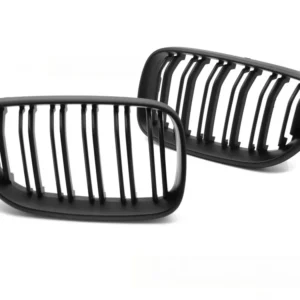 Grill BMW 2-serie F22/F23 2013-2021 Matt svart dobbel stang - GRBMG9