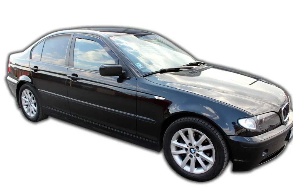 Vindavviser Bmw 3 (E 46) / sett 4 stk. (1998-2007) – PMMA Plexi | Heko