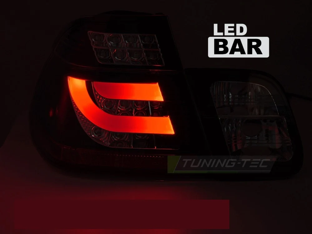 Baklykter BMW 3-serie E46 Sedan 1998-2001 LED Smoke - LDBMO1