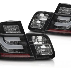 Baklykter BMW 3-serie E46 Sedan 1998-2001 LED Svart - LDBMN7