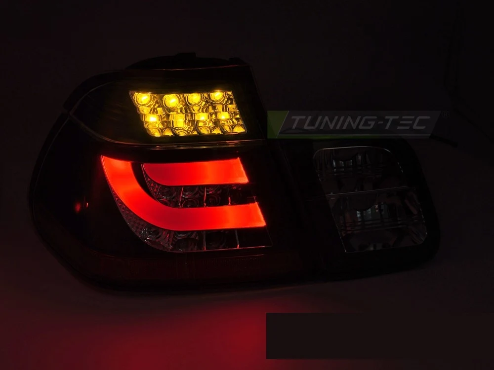 Baklykter BMW 3-serie E46 Sedan 1998-2001 LED Svart - LDBMN7