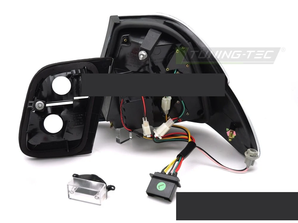 Baklykter BMW 3-serie E46 Sedan 1998-2001 LED Svart - LDBMN7