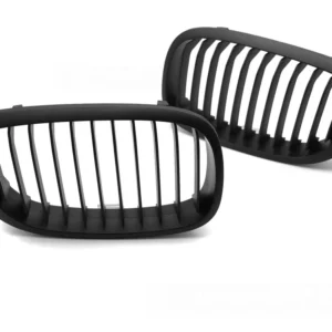 Grill BMW 3-serie E46 LCI Sedan/Touring 2001–2005 Matt Svart - GRBMR1