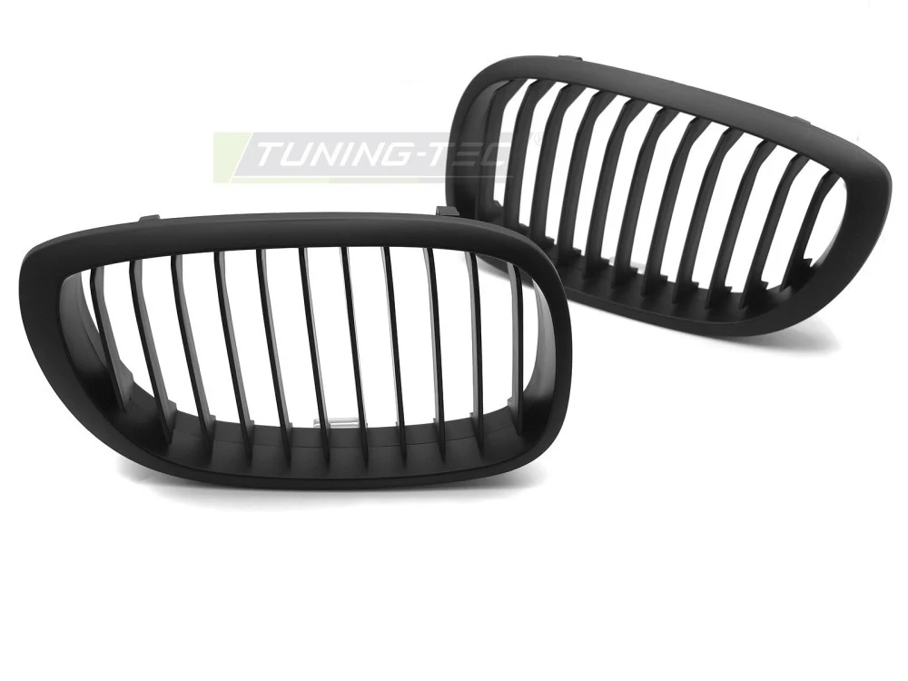 Grill BMW 3-serie E46 LCI Sedan/Touring 2001–2005 Matt Svart - GRBMR1