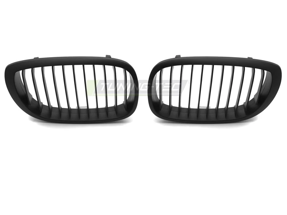 Grill BMW 3-serie E46 LCI Sedan/Touring 2001–2005 Matt Svart - GRBMR1